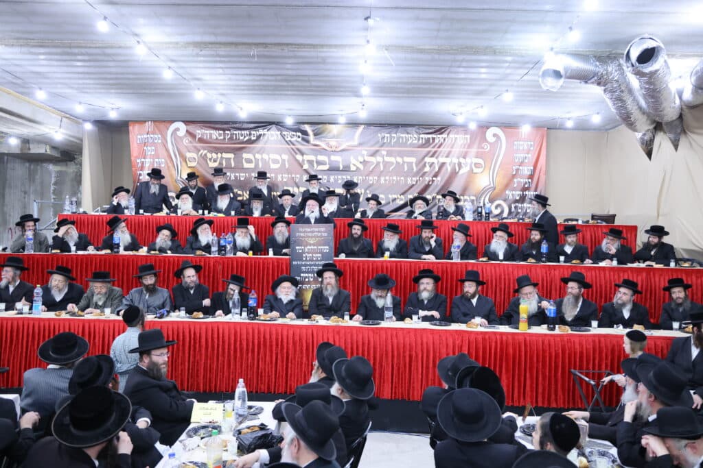 בעדה החרדית סיימו את הש"ס בהילולת הגאב"ד