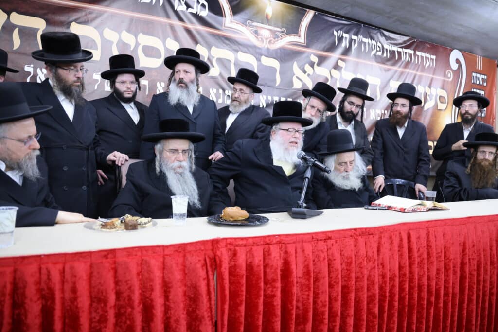 בעדה החרדית סיימו את הש"ס בהילולת הגאב"ד