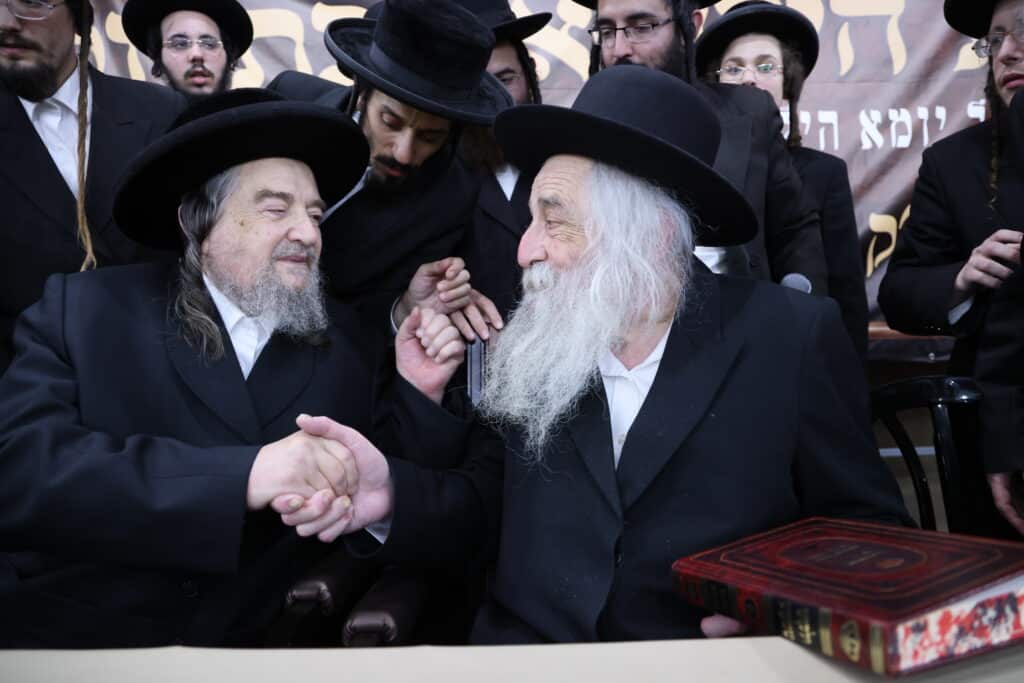 בעדה החרדית סיימו את הש"ס בהילולת הגאב"ד