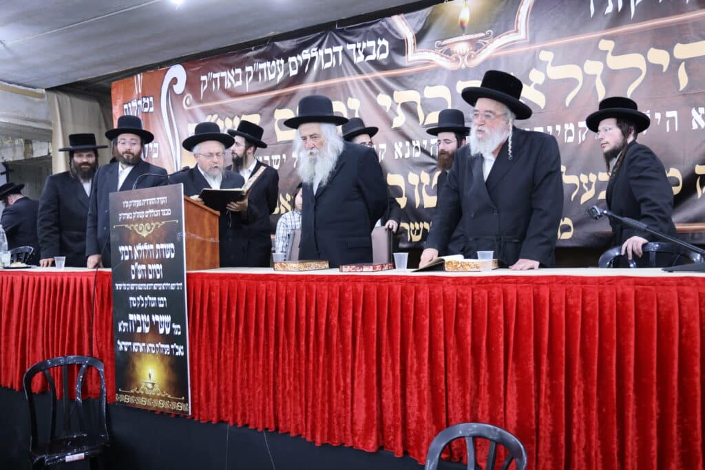 בעדה החרדית סיימו את הש"ס בהילולת הגאב"ד