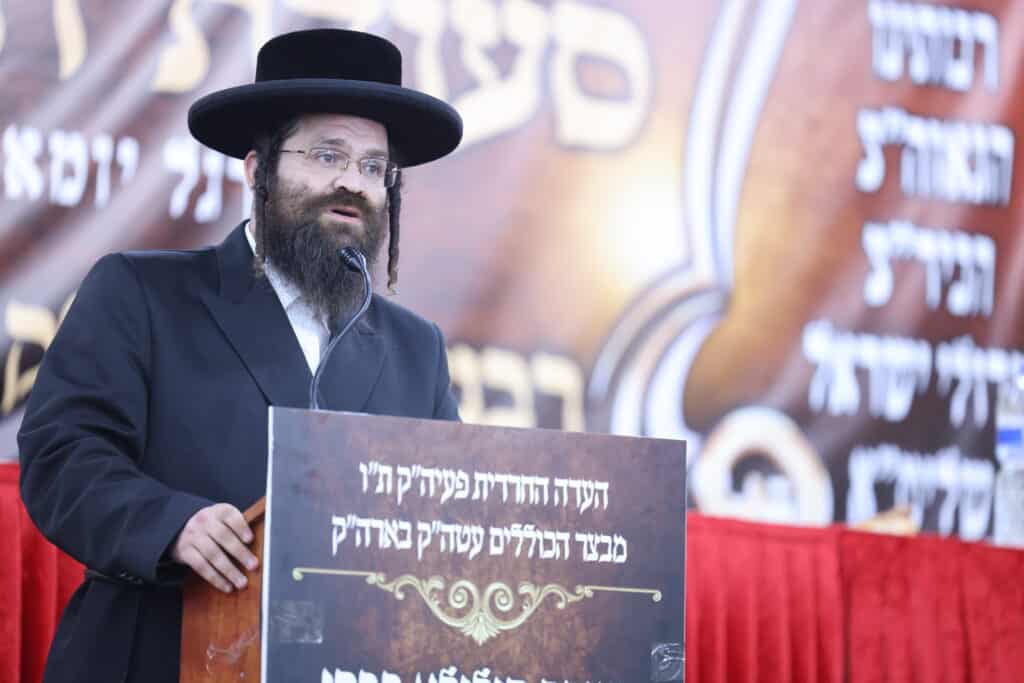 בעדה החרדית סיימו את הש"ס בהילולת הגאב"ד