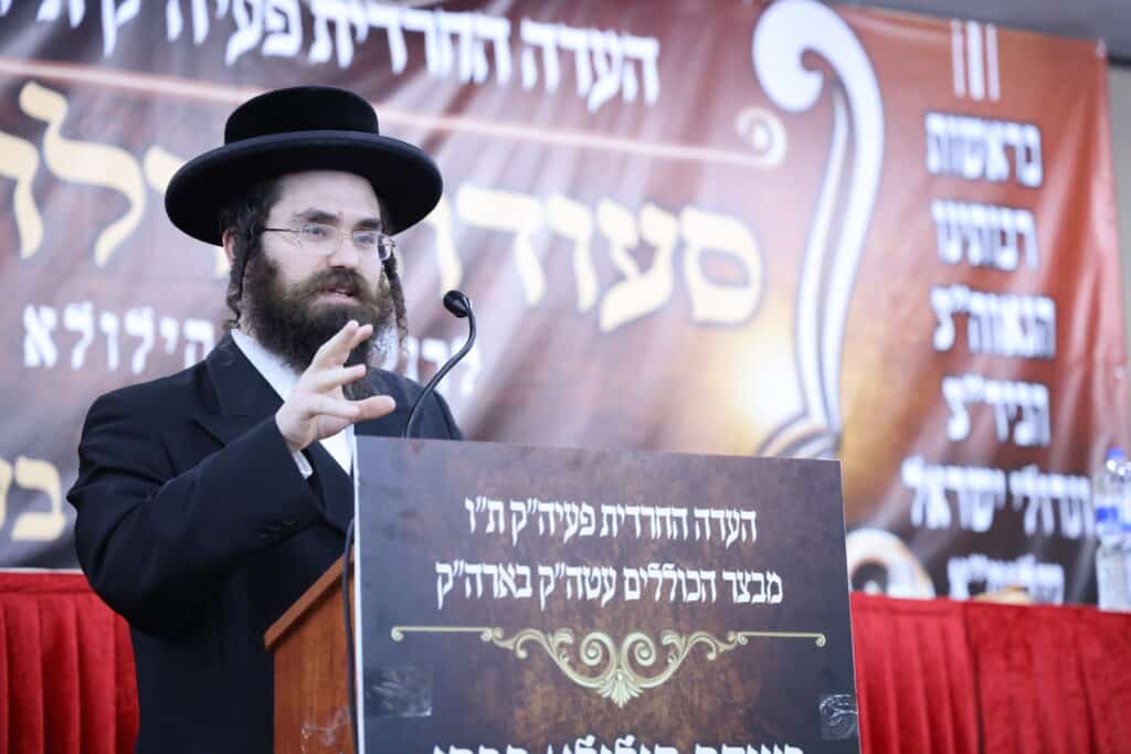 בעדה החרדית סיימו את הש"ס בהילולת הגאב"ד