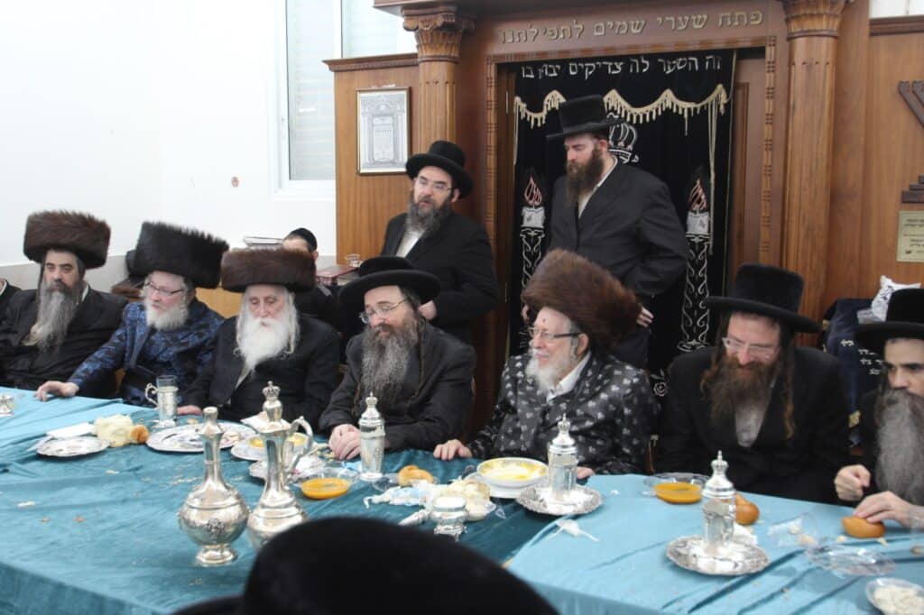 גלריה: במכנובקא חגגו פדיון לנכד האדמו"ר