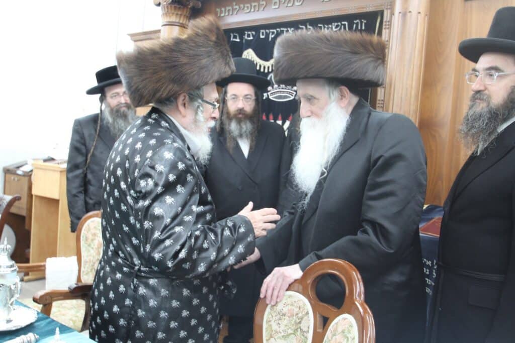 גלריה: במכנובקא חגגו פדיון לנכד האדמו"ר