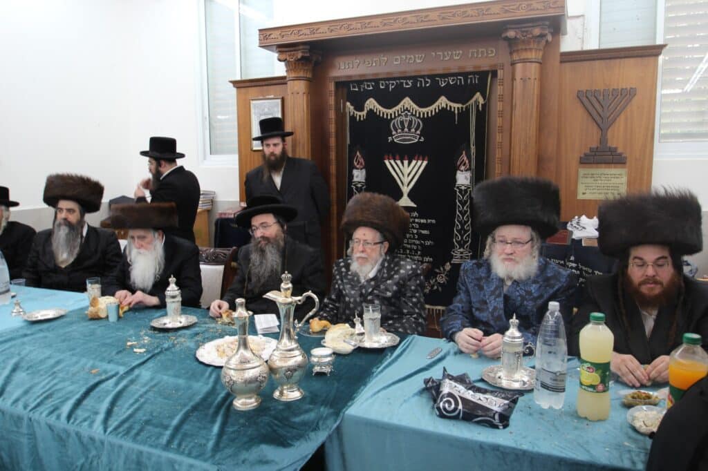 גלריה: במכנובקא חגגו פדיון לנכד האדמו"ר