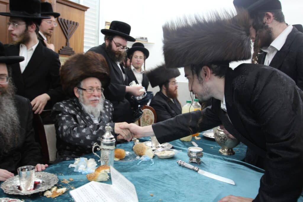 גלריה: במכנובקא חגגו פדיון לנכד האדמו"ר