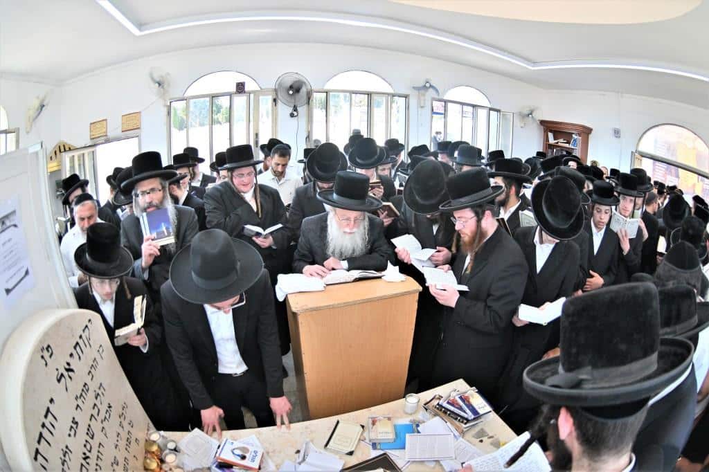 הילולת הרה"ק מצאנז קלויזנבורג זי"ע בצל חתנו הגדול
