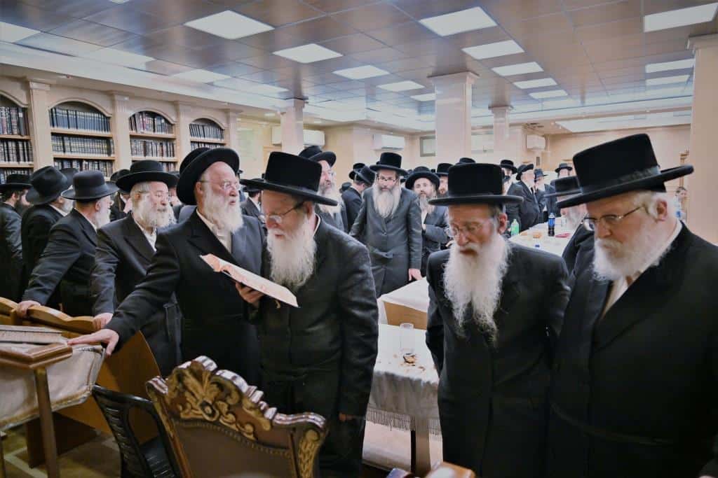 הילולת הרה"ק מצאנז קלויזנבורג זי"ע בצל חתנו הגדול