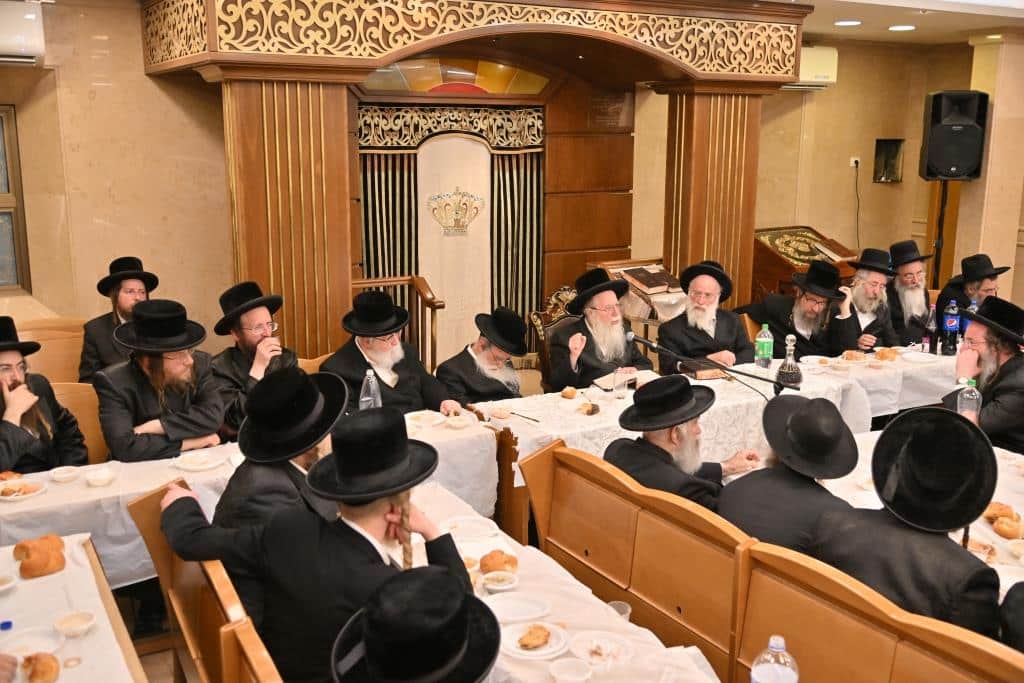 הילולת הרה"ק מצאנז קלויזנבורג זי"ע בצל חתנו הגדול