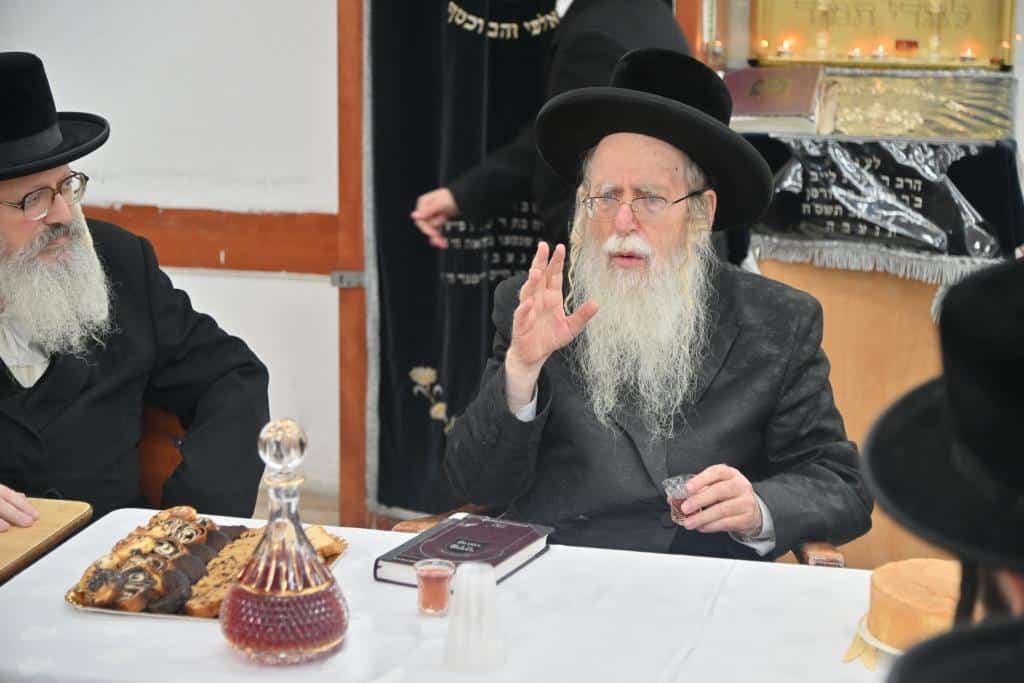 הילולת הרה"ק מצאנז קלויזנבורג זי"ע בצל חתנו הגדול