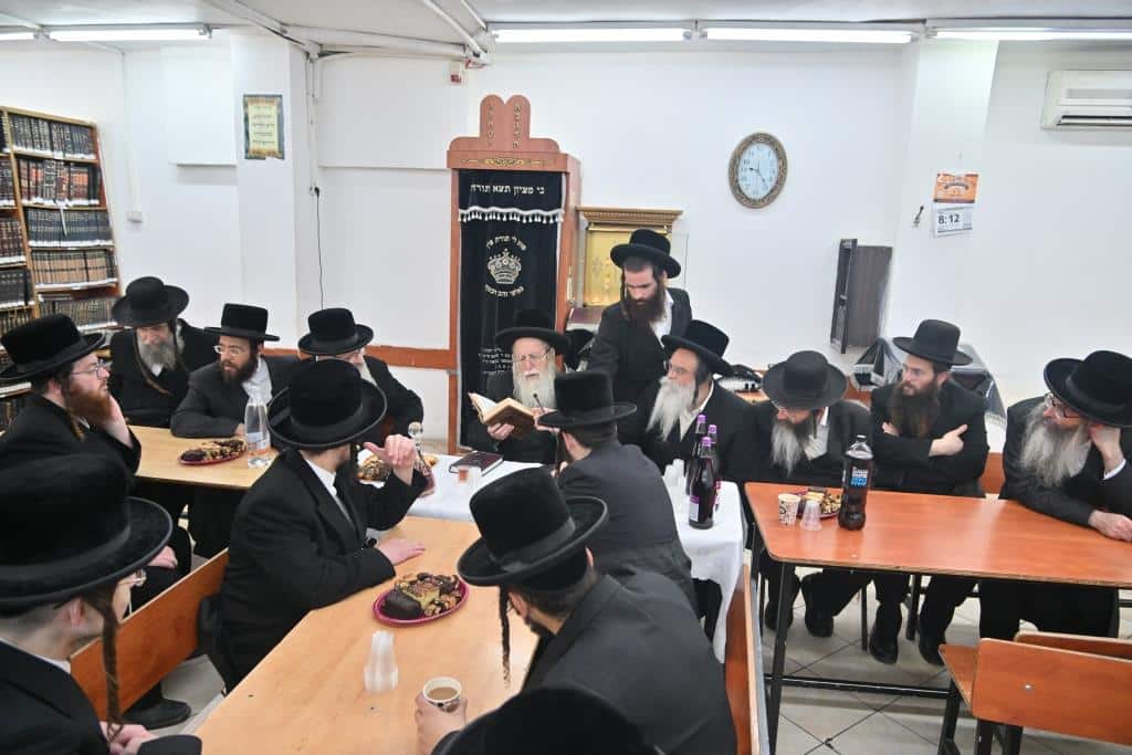 הילולת הרה"ק מצאנז קלויזנבורג זי"ע בצל חתנו הגדול