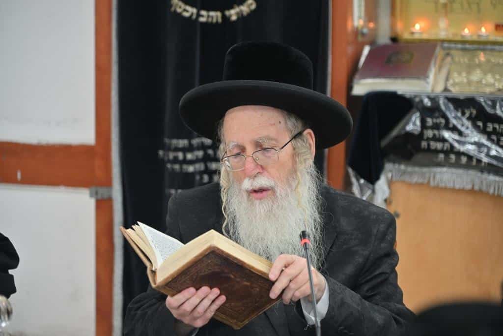 הילולת הרה"ק מצאנז קלויזנבורג זי"ע בצל חתנו הגדול