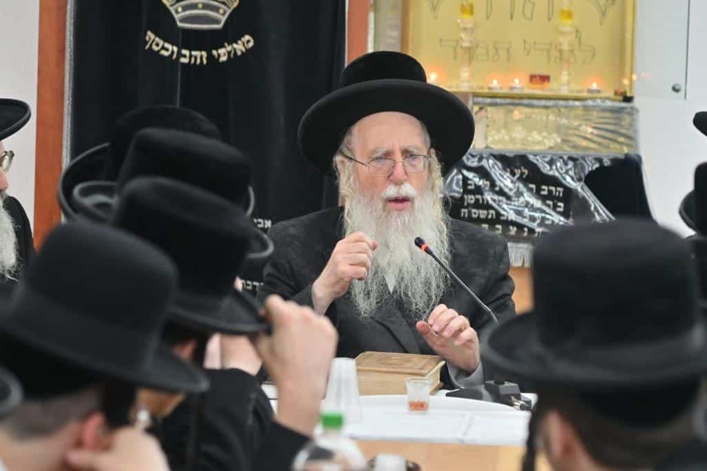 הילולת הרה"ק מצאנז קלויזנבורג זי"ע בצל חתנו הגדול