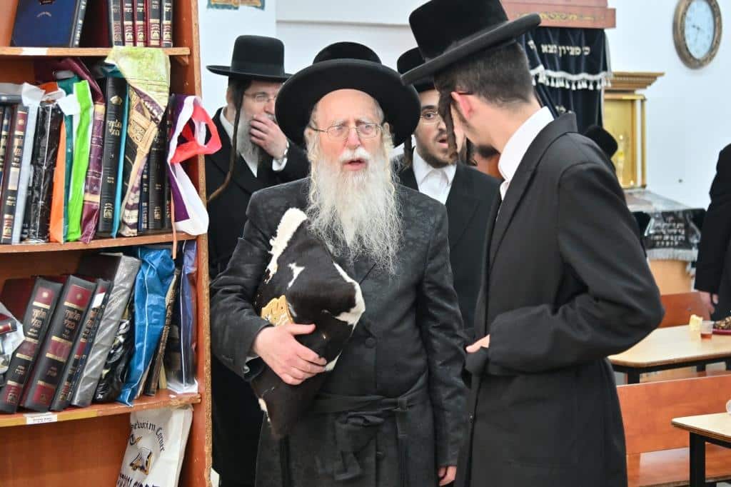 הילולת הרה"ק מצאנז קלויזנבורג זי"ע בצל חתנו הגדול