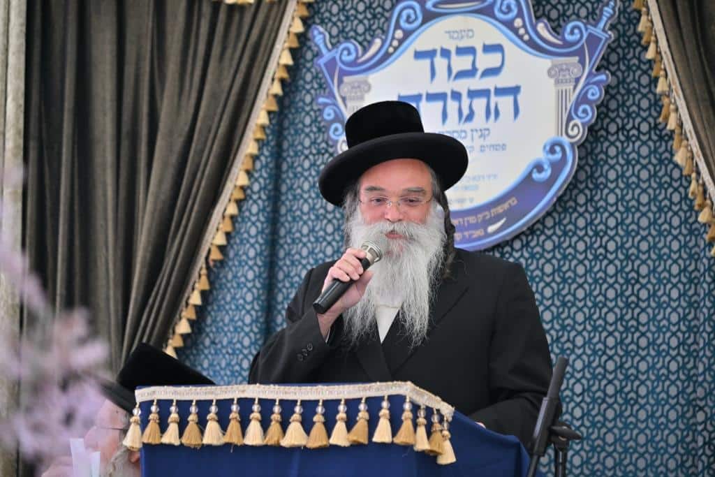 הילולת הרה"ק מצאנז קלויזנבורג זי"ע בצל חתנו הגדול