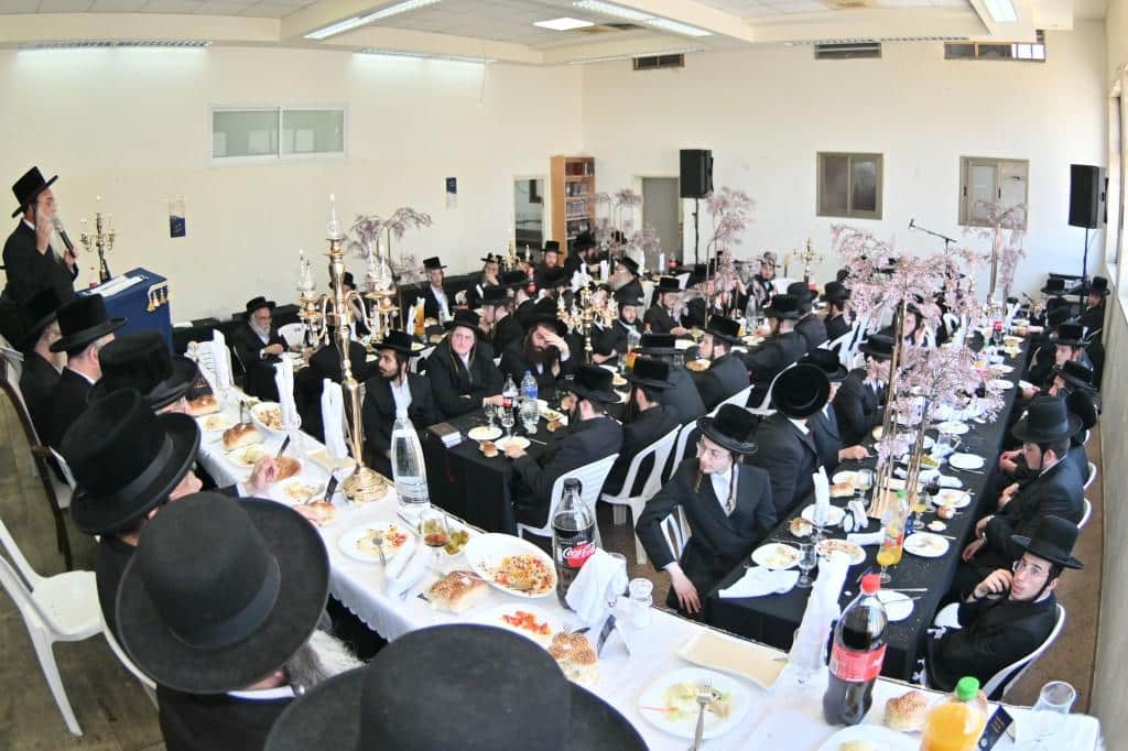 הילולת הרה"ק מצאנז קלויזנבורג זי"ע בצל חתנו הגדול