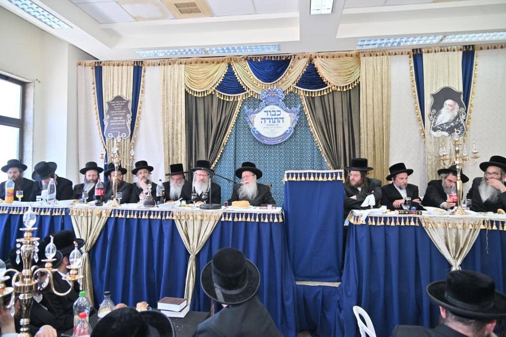 הילולת הרה"ק מצאנז קלויזנבורג זי"ע בצל חתנו הגדול