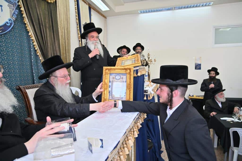 הילולת הרה"ק מצאנז קלויזנבורג זי"ע בצל חתנו הגדול