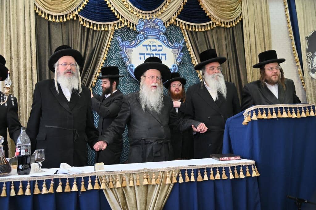 הילולת הרה"ק מצאנז קלויזנבורג זי"ע בצל חתנו הגדול