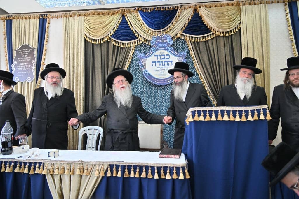 הילולת הרה"ק מצאנז קלויזנבורג זי"ע בצל חתנו הגדול