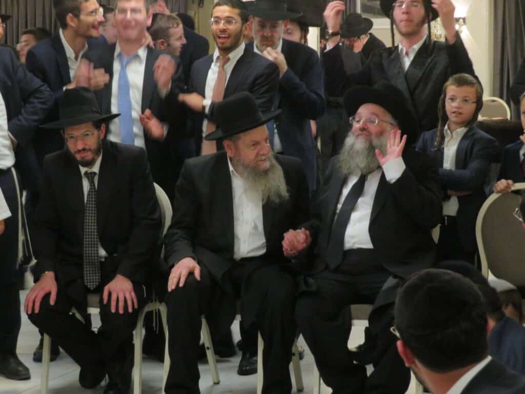 שמחת נישואי בן הגרמ"ב זילברברג • תיעוד