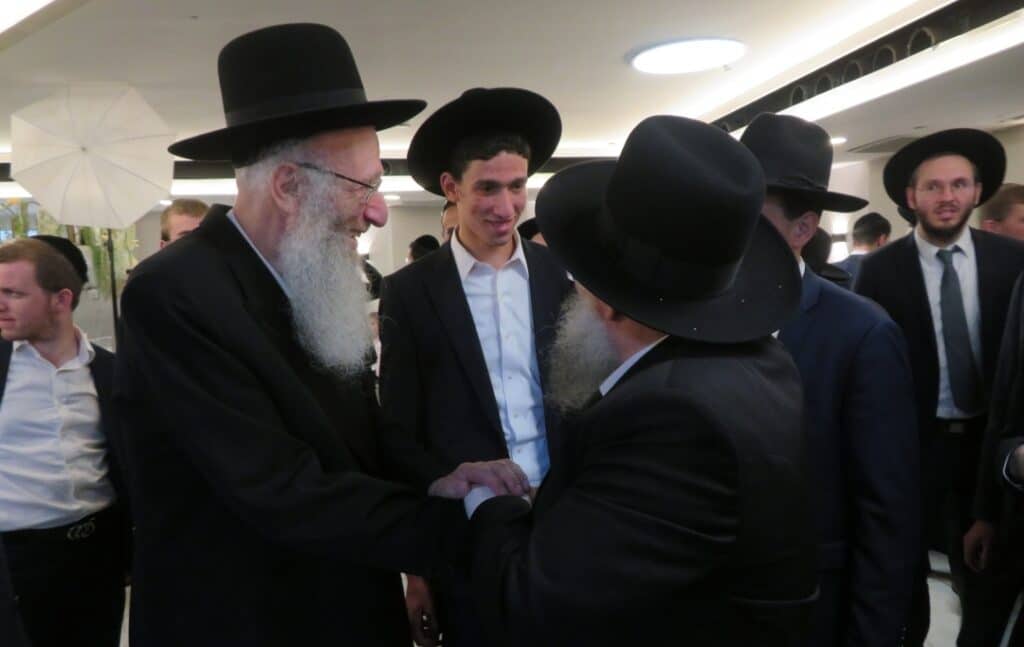 שמחת נישואי בן הגרמ"ב זילברברג • תיעוד