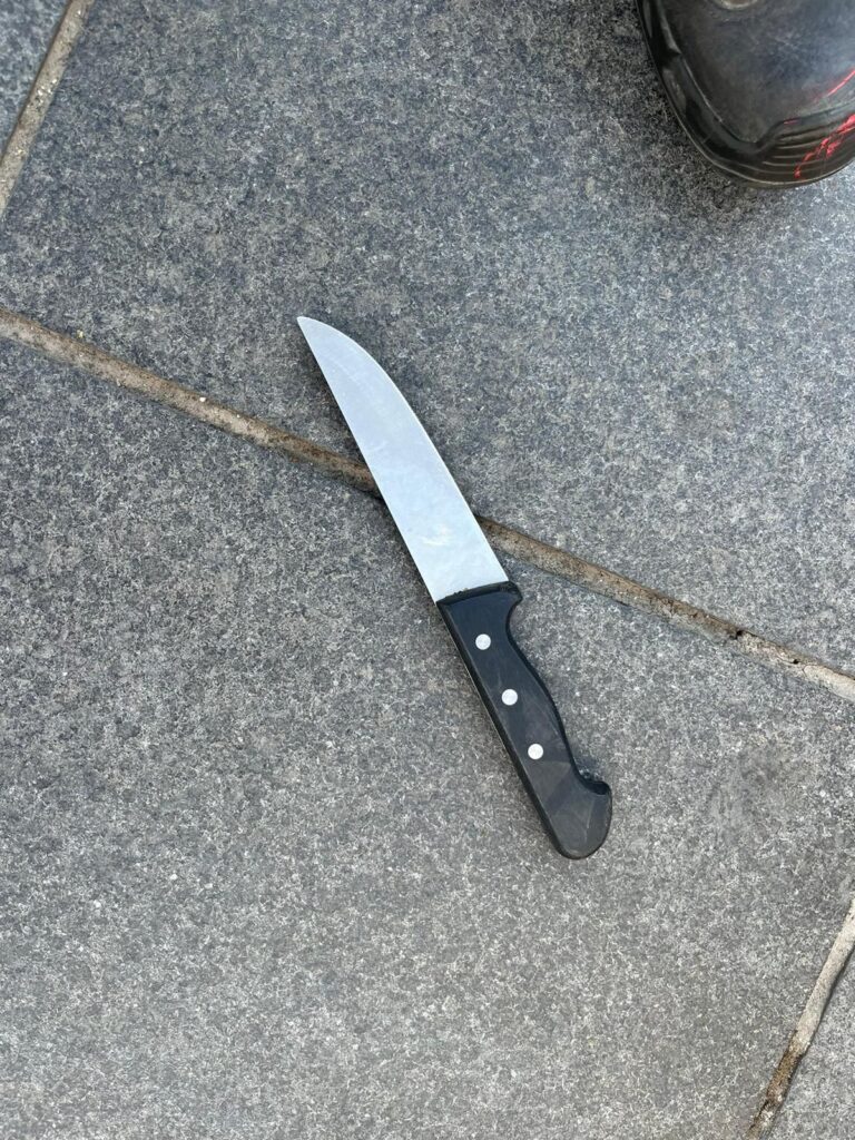 המחבלת נוטרלה על ידי מאבטחי הרכבת הקלה