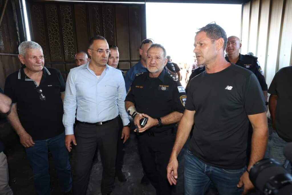 המפכ"ל נדהם מהטרור החקלאי בגליל