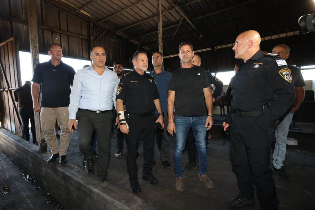 המפכ"ל נדהם מהטרור החקלאי בגליל