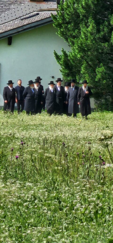 בין הנופים הקסומים של דאבוס: המנוחה של הרבי מגור