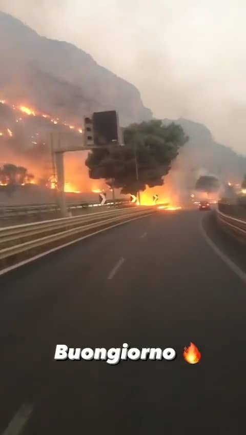שריפות, גל חום וברד: הרוגים ופצועים באיטליה