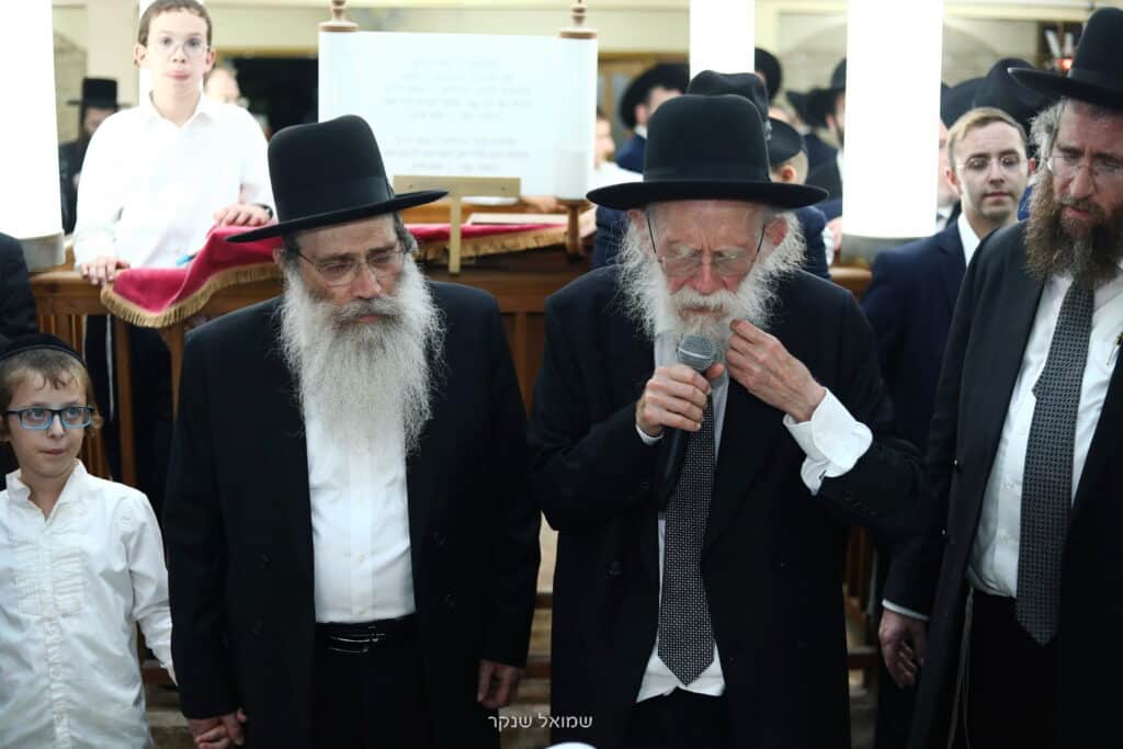 בהשתתפות גדולי ישראל: בכתר תורה הכניסו ס"ת