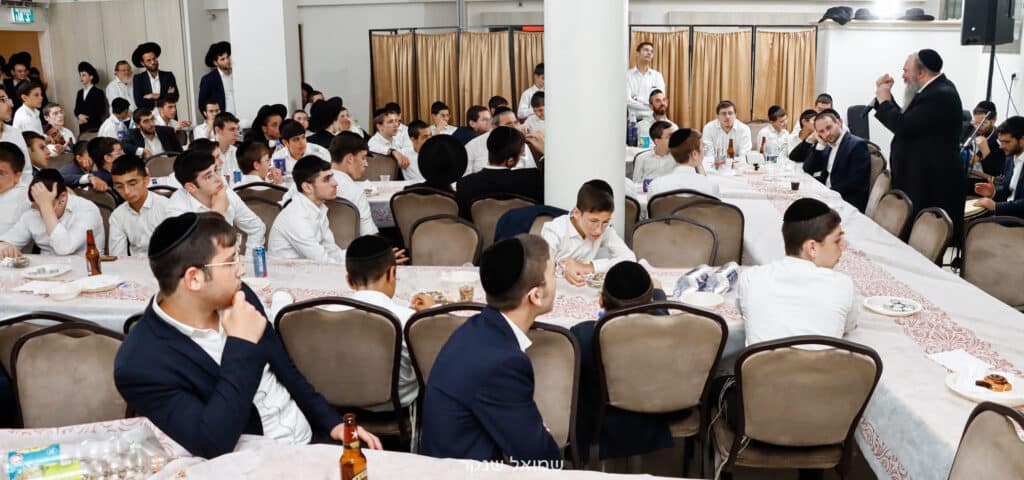 בחורי הישיבות בעיר הנמל השתתפו בערב הכנה לאלול