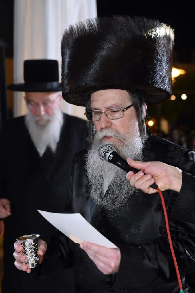 צפו בגלריה: שמחת נישואי בן הגה"צ רבי מרדכי אורי אנגלמן