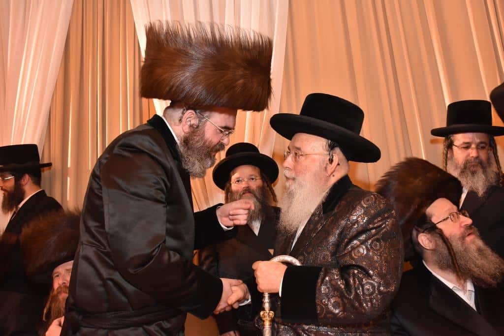 צפו בגלריה: שמחת נישואי בן הגה"צ רבי מרדכי אורי אנגלמן