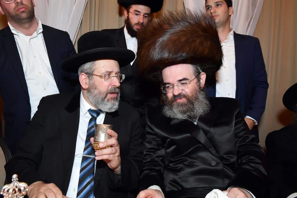 צפו בגלריה: שמחת נישואי בן הגה"צ רבי מרדכי אורי אנגלמן