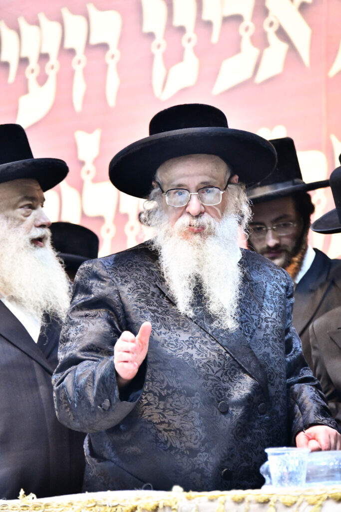 אלפים קיבלו את פניו של האדמו"ר מצאנז קלויזנבורג בשנלר