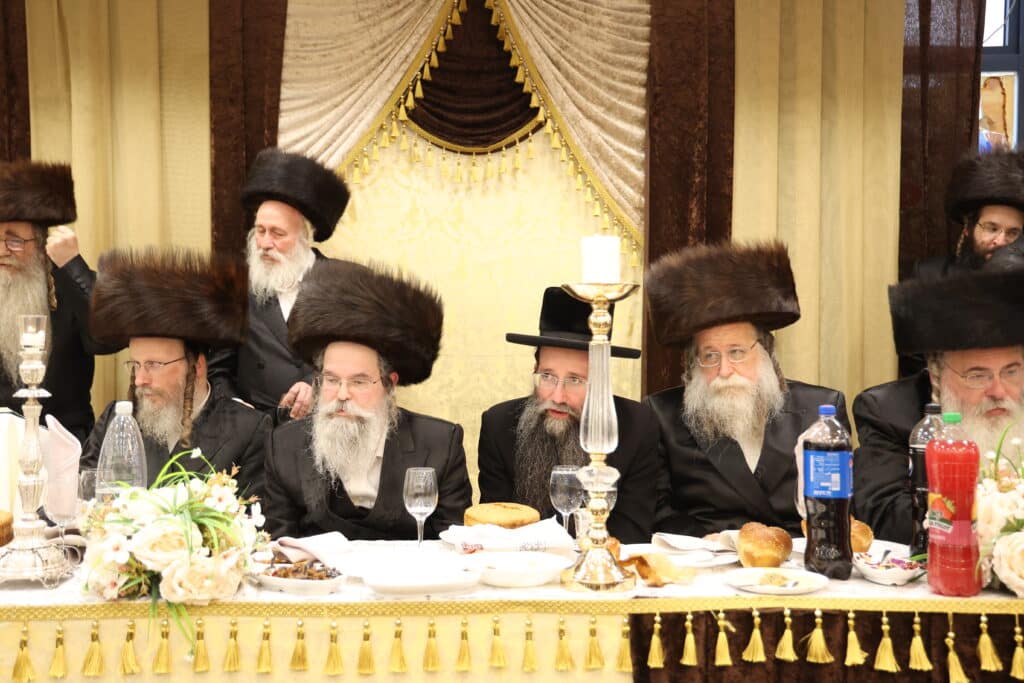 בנדבורנה ירושלים חגגו שבע ברכות לבת האדמו"ר