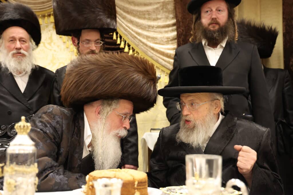 בנדבורנה ירושלים חגגו שבע ברכות לבת האדמו"ר