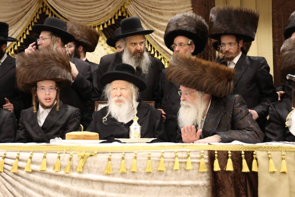 בנדבורנה ירושלים חגגו שבע ברכות לבת האדמו"ר