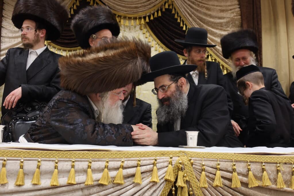 בנדבורנה ירושלים חגגו שבע ברכות לבת האדמו"ר