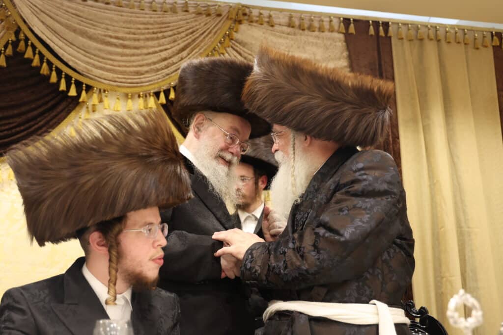 בנדבורנה ירושלים חגגו שבע ברכות לבת האדמו"ר