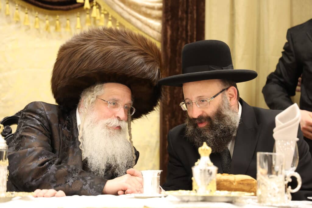 בנדבורנה ירושלים חגגו שבע ברכות לבת האדמו"ר