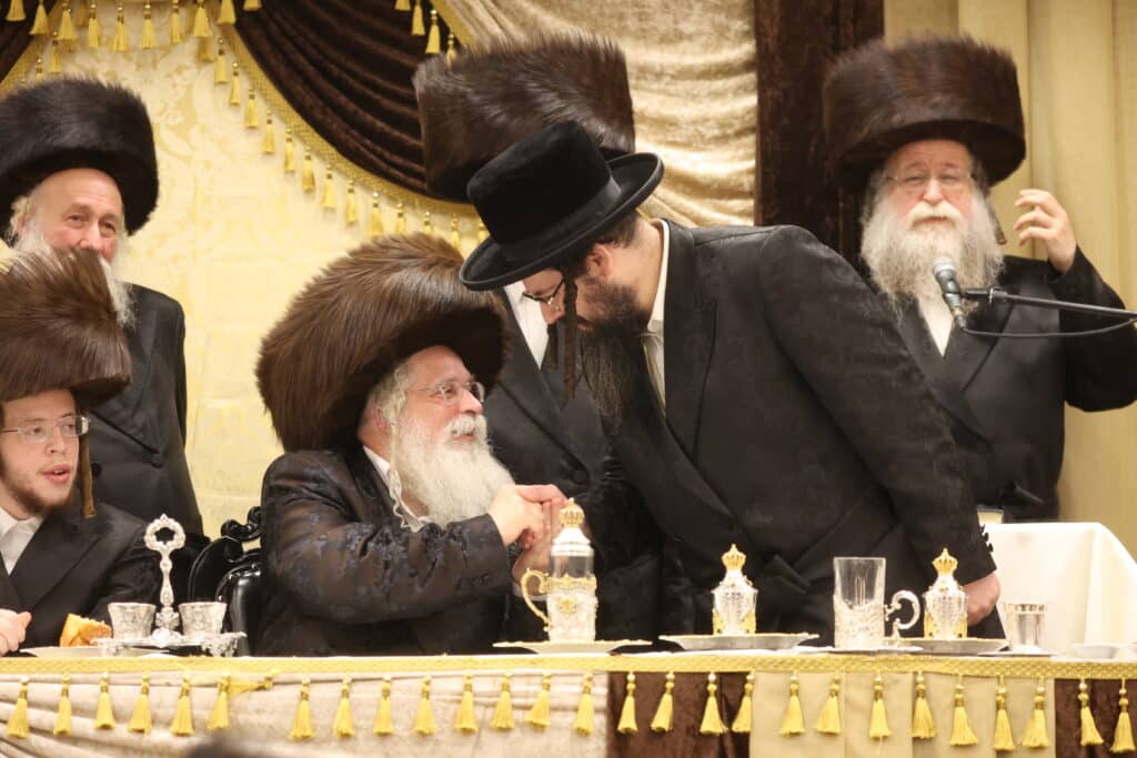 בנדבורנה ירושלים חגגו שבע ברכות לבת האדמו"ר