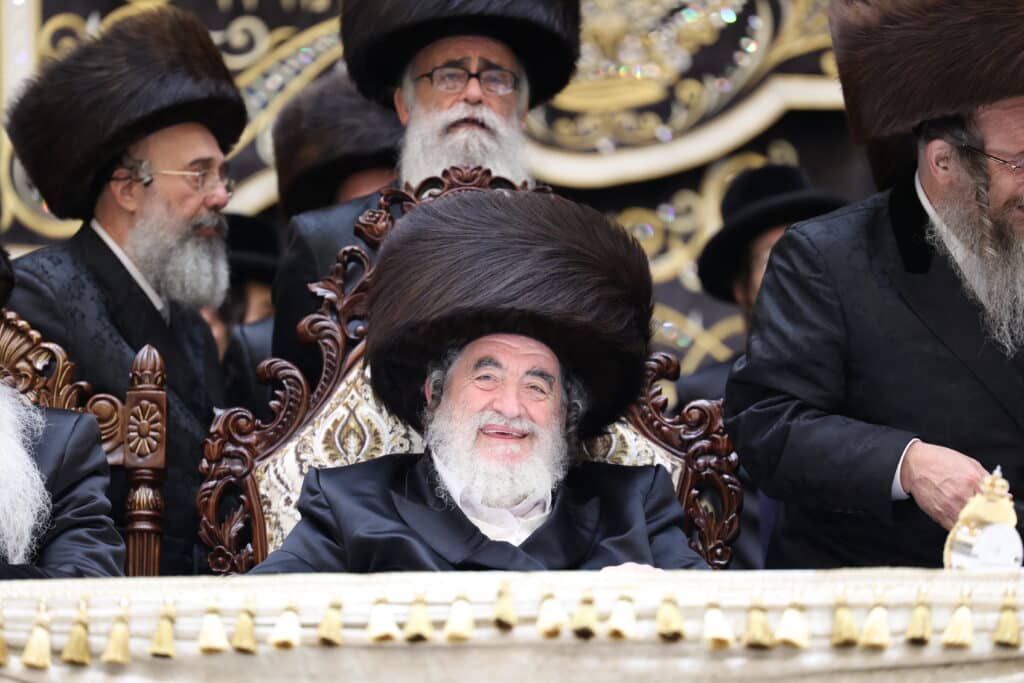 המשפיע החסידי שילהב את ההמונים בשמחת נישואי בנו