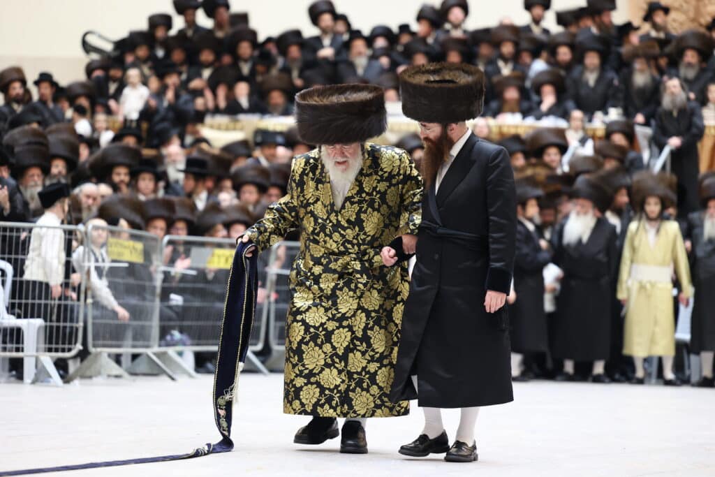 המשפיע החסידי שילהב את ההמונים בשמחת נישואי בנו