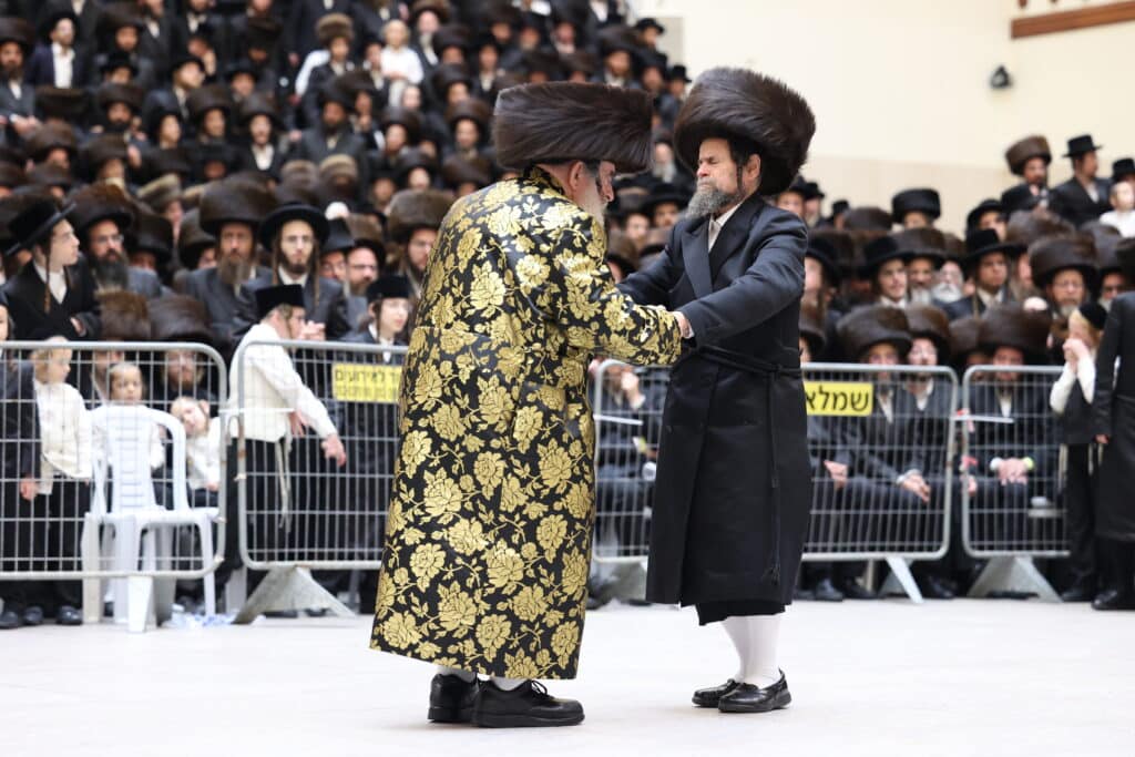 המשפיע החסידי שילהב את ההמונים בשמחת נישואי בנו