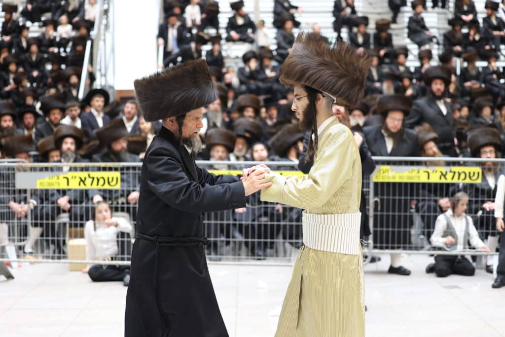 המשפיע החסידי שילהב את ההמונים בשמחת נישואי בנו