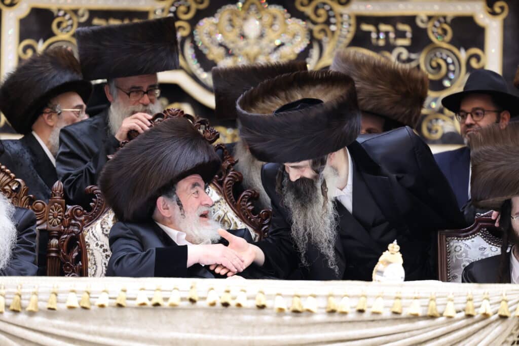 המשפיע החסידי שילהב את ההמונים בשמחת נישואי בנו