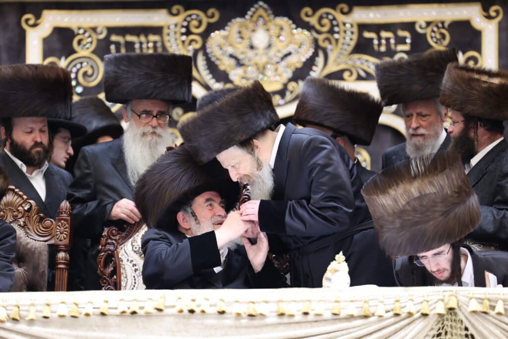 המשפיע החסידי שילהב את ההמונים בשמחת נישואי בנו